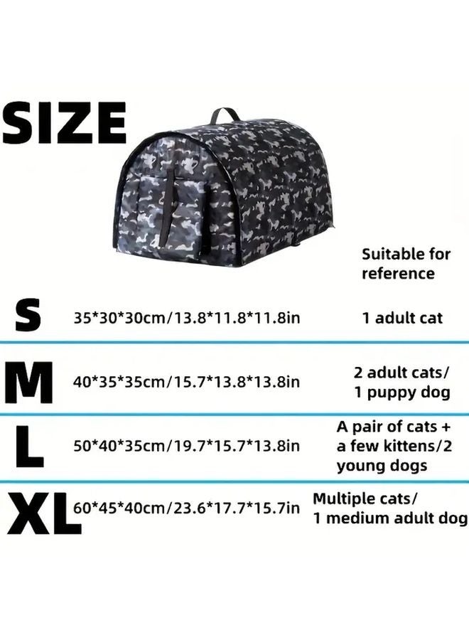 CAMELDAILY Heavy Duty Oxford Cloth Pet House Green All Season Windproof Portable Shelter - Image 2